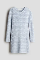 Crochet-Look Dress