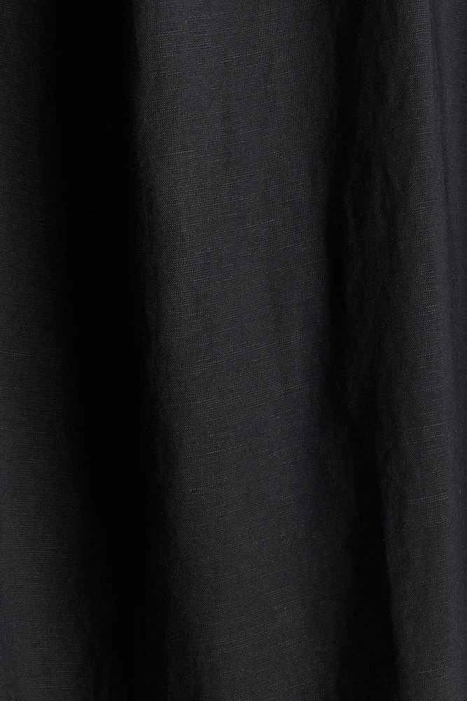 MAMA Before & After Linen-Blend Dress