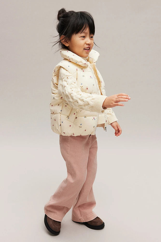 Printed Puffer Vest