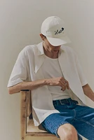 Loose-Fit Short-Sleeved Linen-Blend Shirt