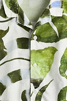 Printed Cotton Resort Shirt