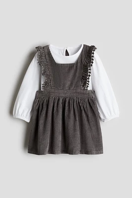 2-piece Dress and Top Set