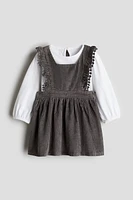 2-piece Dress and Top Set