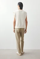 Regular Fit Twill Pants