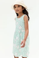 Patterned Cotton Dress