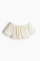Off-the-Shoulder Crop Top