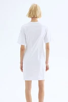 Defined-Waist T-Shirt Dress