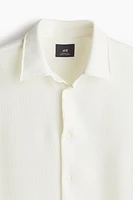 Regular Fit Crêpe Shirt