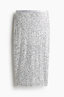 Sequined Pencil Skirt