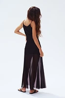 Strappy Mesh Dress