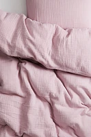 Muslin Twin Duvet Cover Set