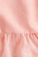 Chiffon Peplum Top