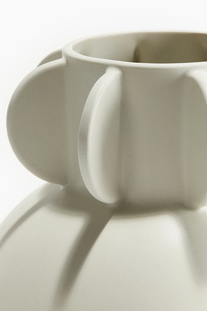 Reactive-glaze Stoneware Vase