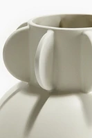 Reactive-glaze Stoneware Vase