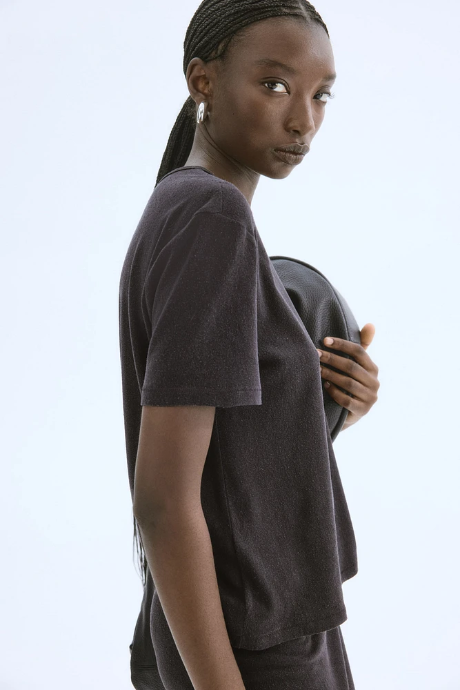 Silk-Blend T-Shirt