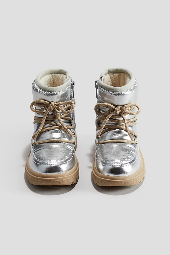 Warm-Lined Snow Boots