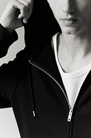 Regular Fit Hooded Jacket