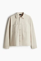 Regular-Fit Twill Overshirt