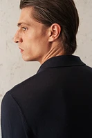 Slim Fit Wool Polo Shirt