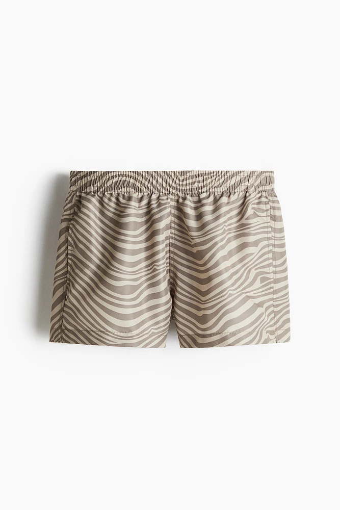 Patterned Swim Shorts
