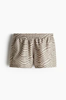 Patterned Swim Shorts