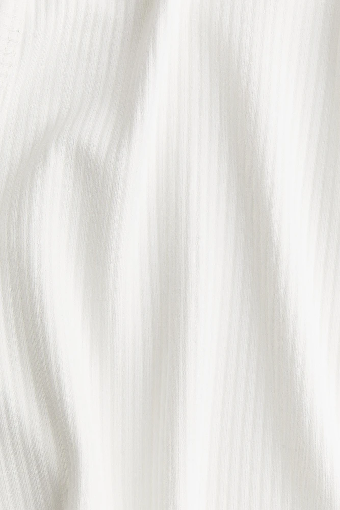 Ribbed Viscose Tank Top
