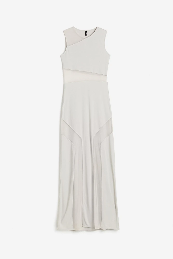 Mesh-detail Bodycon Dress