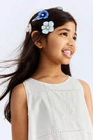 Embroidered Cotton Poplin Dress