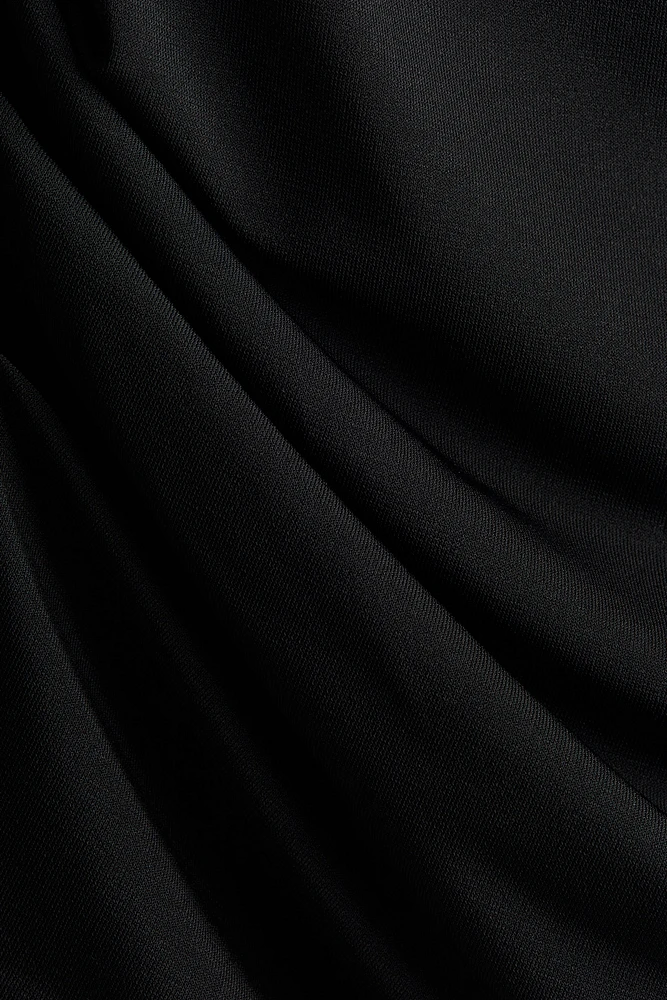 Draped Jersey Top