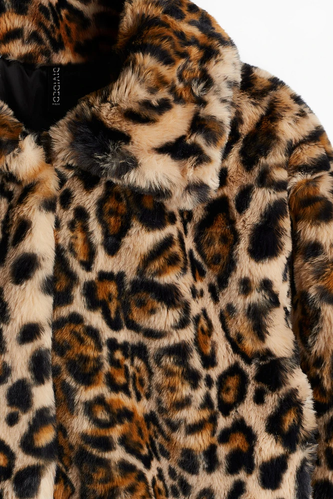 Cropped Fluffy Jacket