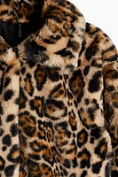 Cropped Fluffy Jacket