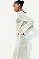 Knit Silk-Blend Dress