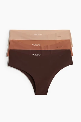3-Pack Sports Hipster Briefs with DryMove™