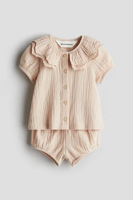 2-Piece Cotton Muslin Set
