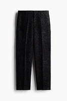 Relaxed Fit Glittery Tailored Pants