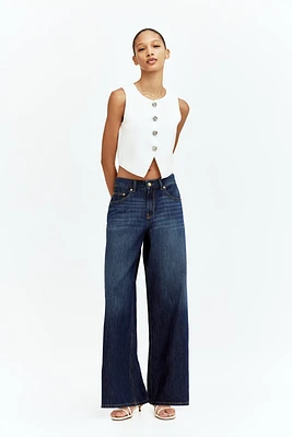 Cropped Jersey Vest