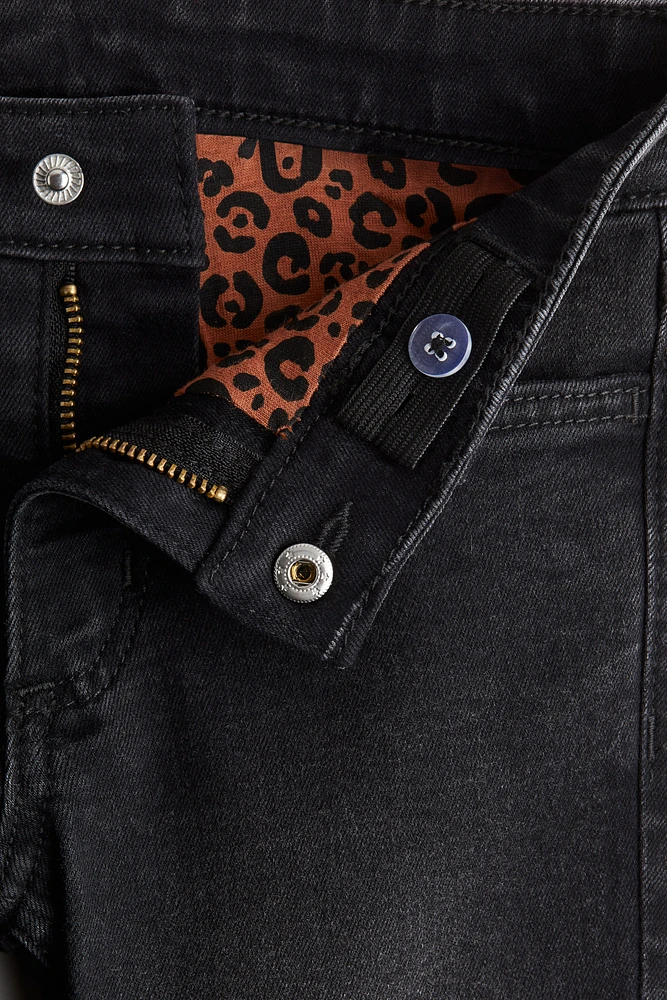 Skinny Fit Lined Jeans