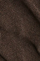 Robe en tricot de soie mélangée