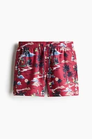 Patterned Swim Shorts
