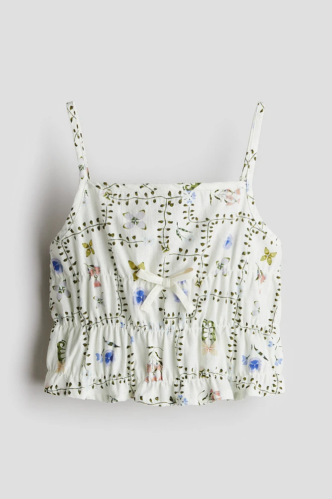 Smocked Camisole Top