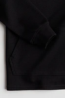 Waffled Jersey Hoodie