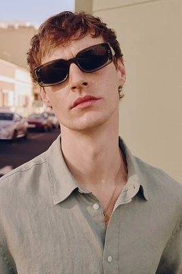 Regular-Fit Linen Shirt