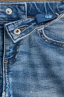 Cropped Flared Leg Jeans