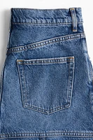 Flared Denim Skirt