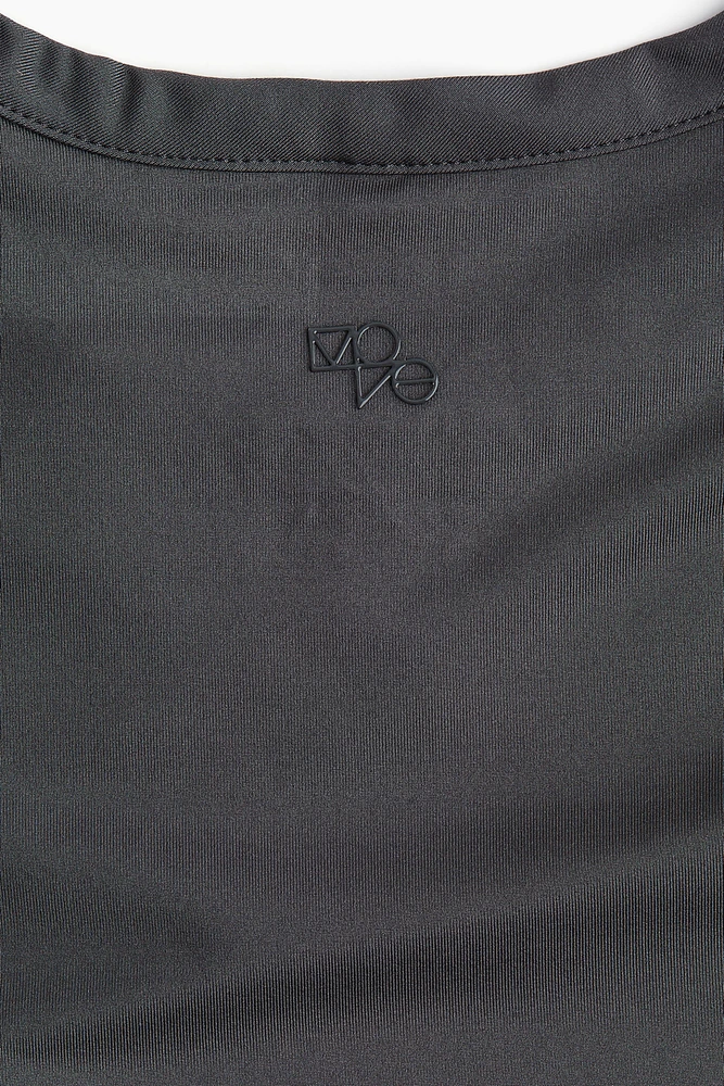 Cropped Sports Tank Top with DryMove™