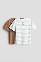 2-Pack Henley T-Shirts