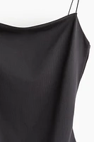Thong Bodysuit with Shoulder Straps