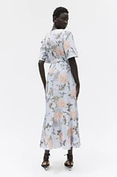 Tie-Belt Dress