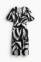 Tie-Belt Dress