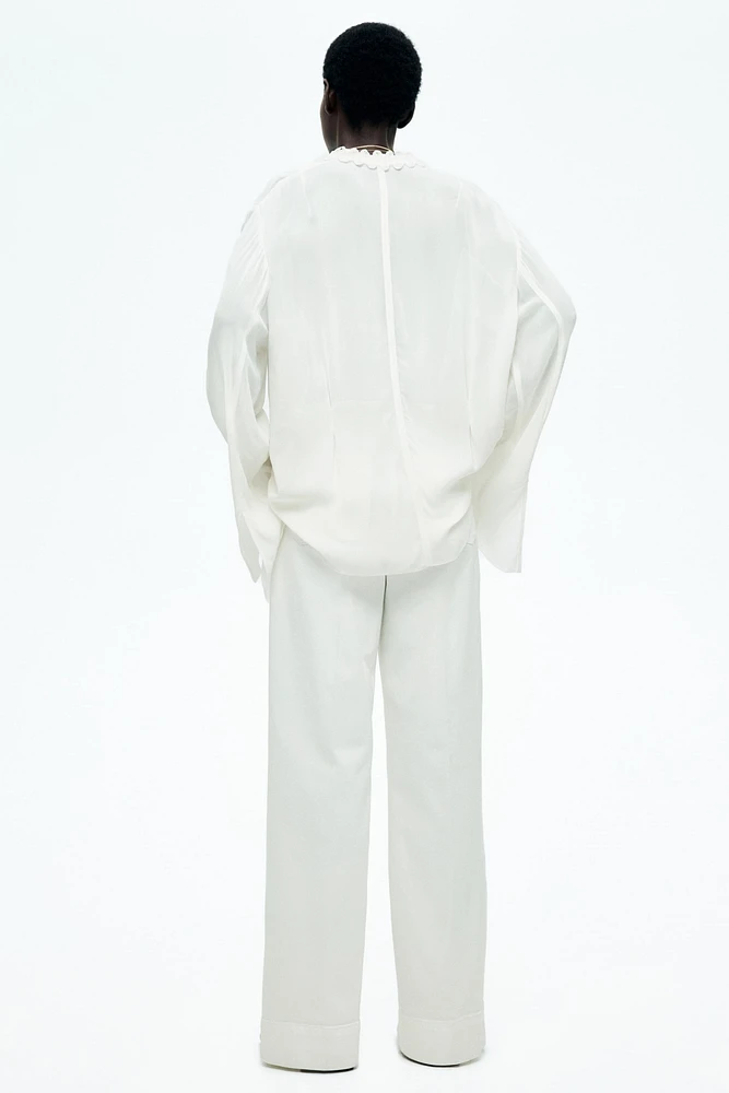Crêpe Blouse
